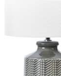 Lampa stołowa ESPERANCE Ceramika Szary Lumarko!