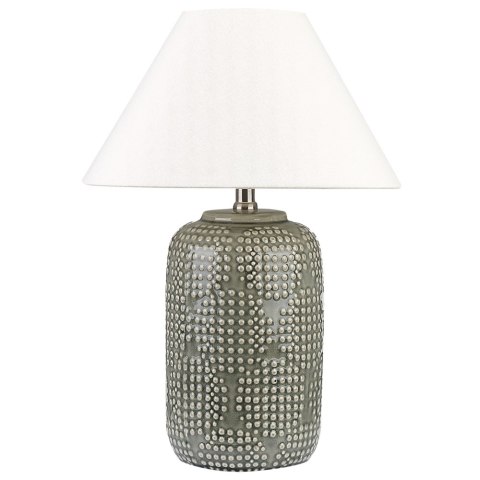 Lampa stołowa MUSSEL Ceramika Szary Lumarko!