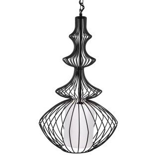 Lampa wisząca KOLVA Metal Czarny