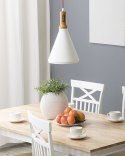 Lampa wisząca MACKENZIE Metal Biały Lumarko!