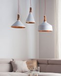Lampa wisząca MACKENZIE Metal Biały Lumarko!
