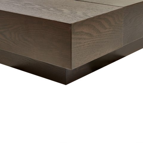 Łóżko Drewno ZEN 160 x 200 cm Jesion ciemny