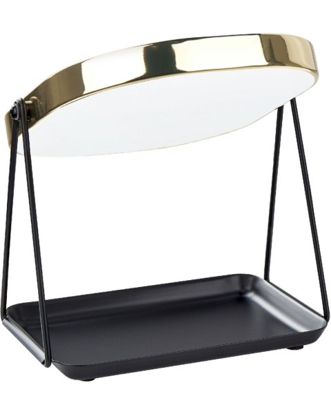 Lusterko kosmetyczne CORREZE Złoty