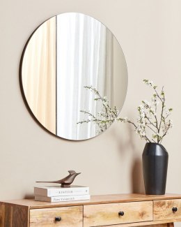Lustro ścienne CHARRON 80 cm 80 cm Różowe złoto Lumarko!
