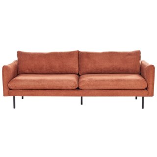 Sofa tapicerowana 3-osobowa złoty brąz VINTERBRO