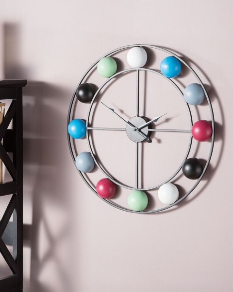 Zegar ścienny REIDEN 56 cm Metal Kolorowy