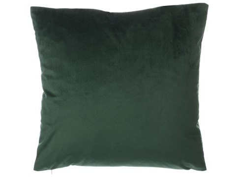 Zestaw 2 poduszek dekoracyjnych FREESIA Welur 45 x 45 cm Ciemnozielony Wzór roślinny