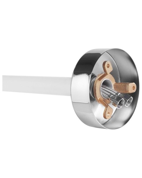 Bateria wannowa wolnostojąca TUGELA Biały/ srebrny