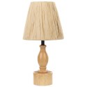 Lampa stołowa MORONA Drewno Naturalny Lumarko!