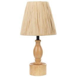 Lampa stołowa MORONA Drewno Naturalny Lumarko!