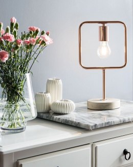 Lampa stołowa MUNDO Metal Miedziany Lumarko!