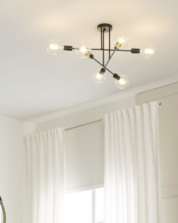 Lampa sufitowa KIDANE Metal Czarny Lumarko!