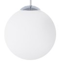Lampa wisząca BARROW L Szkło Biały Lumarko!