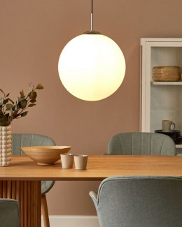 Lampa wisząca BARROW L Szkło Biały Lumarko!