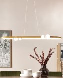 Lampa wisząca LED FEALE Metal Złoty Lumarko!