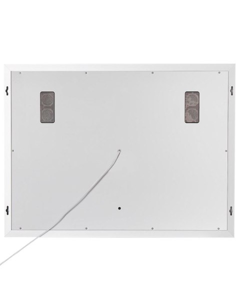 Lustro łazienkowe LED MONTARON 80 cm 60 cm Srebrny