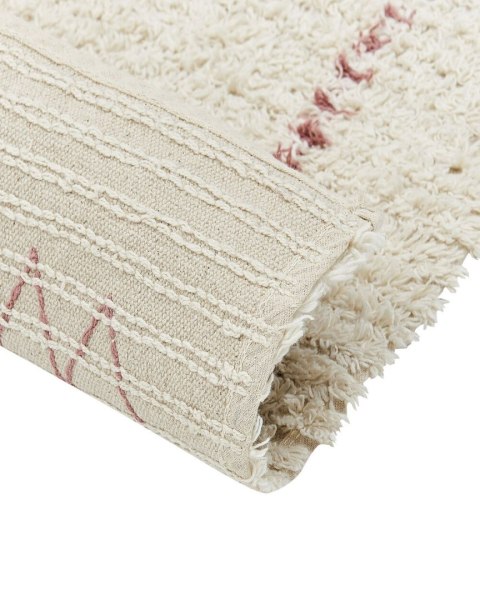 Dywan bawełniany 140 x 200 cm beżowy BETTIAH