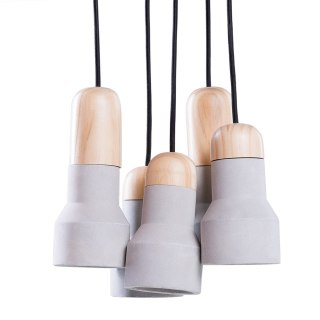 Lampa wisząca APURE Beton Szary