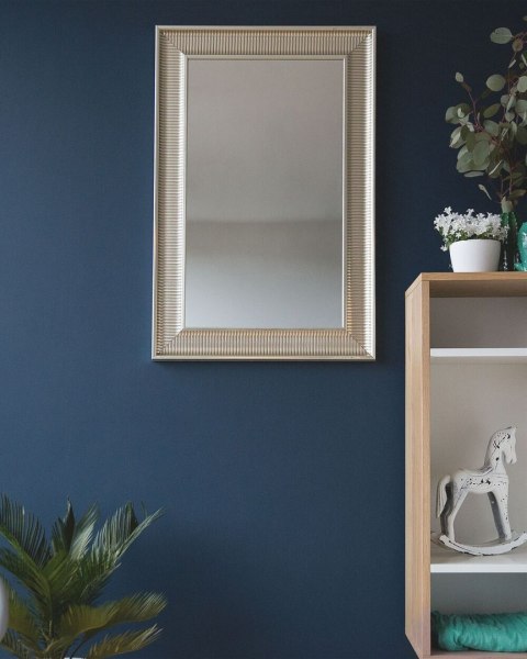 Lustro ścienne CASSIS 60 cm 90 cm Złoty