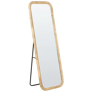 Lustro stojące MALANGE 150 cm Rattan Naturalny