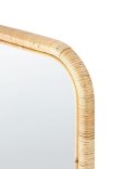 Lustro stojące MALANGE 150 cm Rattan Naturalny