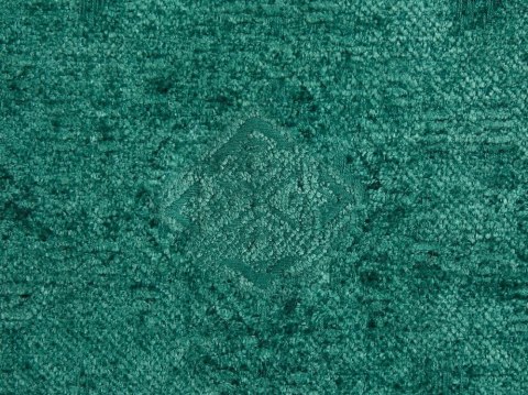 Zestaw 2 poduszek dekoracyjnych VERPIS Bawełna 50 x 50 cm Szmaragdowy Jednolity