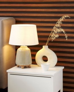 Lampa stołowa FAJARDO Ceramika Szary Lumarko!