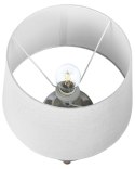 Lampa stołowa FAJARDO Ceramika Szary Lumarko!