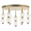 Lampa sufitowa YOWAKA Metal Złoty Lumarko!