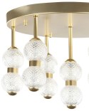Lampa sufitowa YOWAKA Metal Złoty Lumarko!