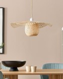 Lampa wisząca BONITO Drewno bambusowe Jasnobrązowy Lumarko!