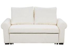 Sofa rozkładana kremowa SILDA Lumarko!