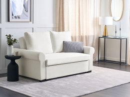 Sofa rozkładana kremowa SILDA Lumarko!