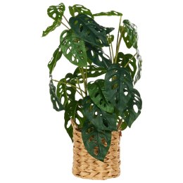 Sztuczna roślina doniczkowa 53 cm MONSTERA ADANSONII Lumarko!