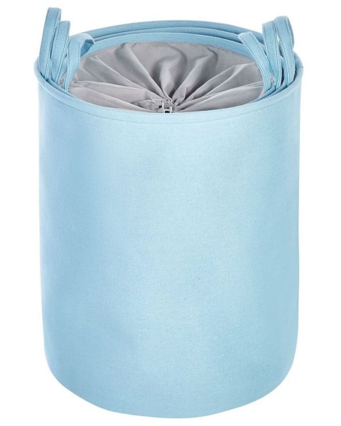 Zestaw 3 koszy tekstylnych niebieski ARCHA