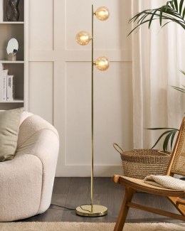 Lampa podłogowa RAMIS Metal Złoty Lumarko!