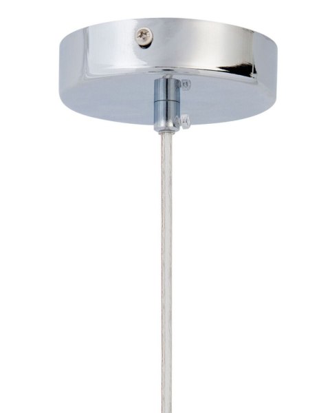 Lampa wisząca SESSERA Szkło Srebrny