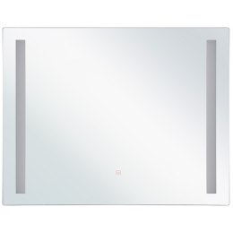 Lustro łazienkowe LED LIRAC 70 cm 60 cm Srebrny Lumarko!