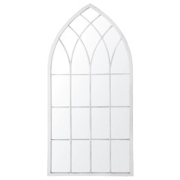 Lustro ścienne CASSEL 50 cm 115 cm Metal Jasnoszary Lumarko!
