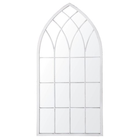 Lustro ścienne CASSEL 50 cm 115 cm Metal Jasnoszary