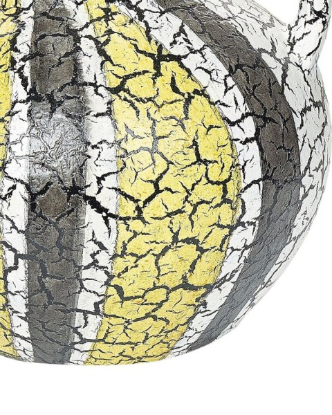 Wazon dekoracyjny MALAKKA Ceramika 34 cm Kolorowy