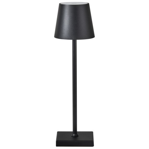 Bezprzewodowa lampa stołowa LED BACEIRO Ze ściemniaczem Metal Czarny Lumarko!
