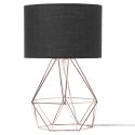 Lampa stołowa MARONI Metal Miedziany Lumarko!