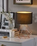 Lampa stołowa MARONI Metal Miedziany Lumarko!
