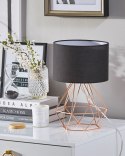 Lampa stołowa MARONI Metal Miedziany Lumarko!
