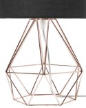 Lampa stołowa MARONI Metal Miedziany Lumarko!