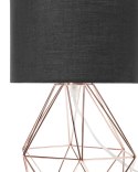 Lampa stołowa MARONI Metal Miedziany Lumarko!