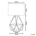 Lampa stołowa MARONI Metal Miedziany Lumarko!