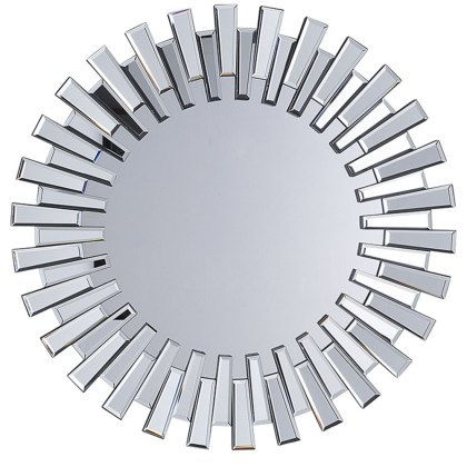 Lustro ścienne CHOLET 70 cm 70 cm Srebrny