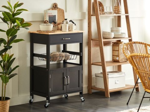 Wózek kuchenny LUGO Czarny